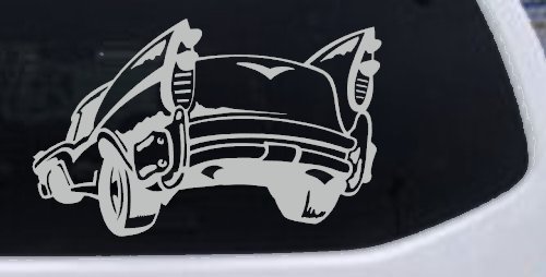 Classic Big Fin Muscle Car Car or Truck Window Decal Sticker