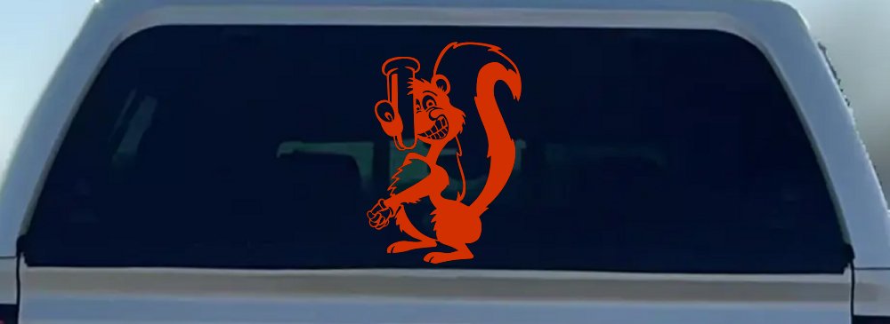 Stinky Skunk Car or Truck Window Decal Sticker