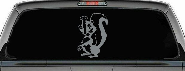 Stinky Skunk Car or Truck Window Decal Sticker