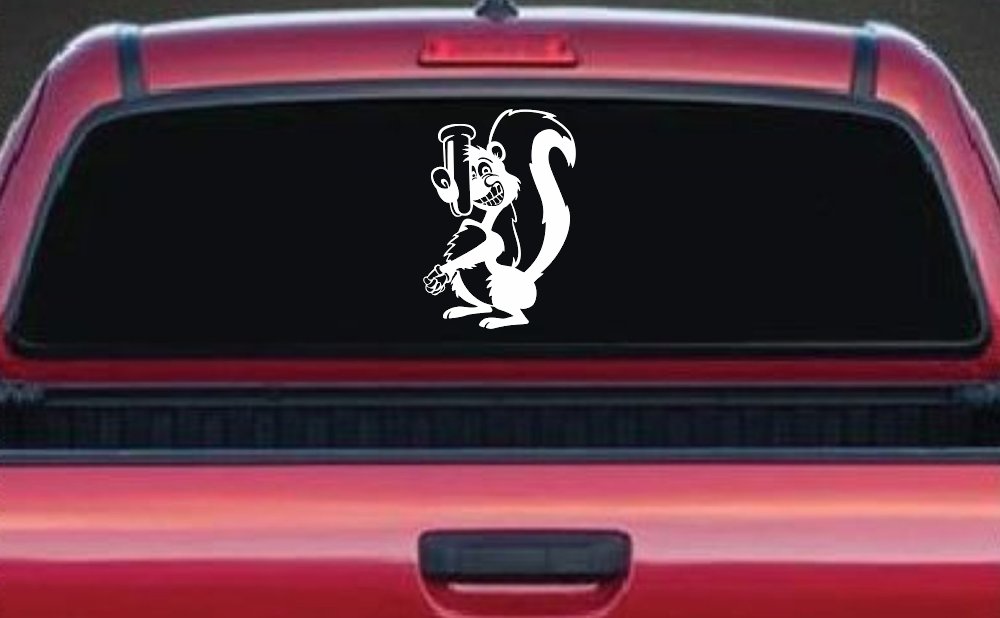 Stinky Skunk Car or Truck Window Decal Sticker