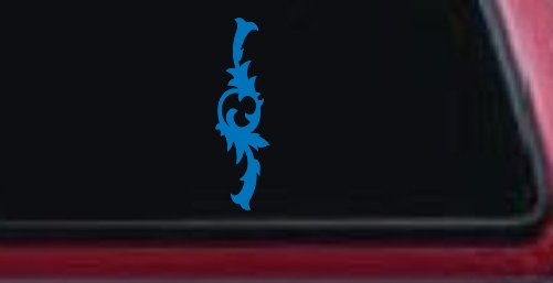 Tall Accent Car or Truck Window Decal Sticker (Sky Blue)