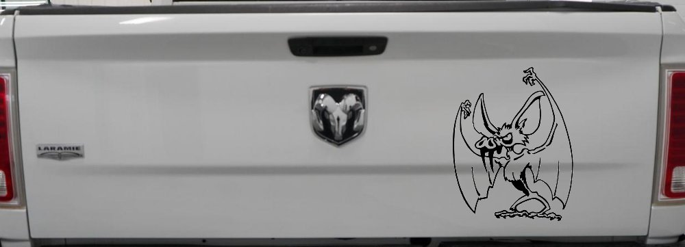 Bad little Bat Car or Truck Window Decal Sticker