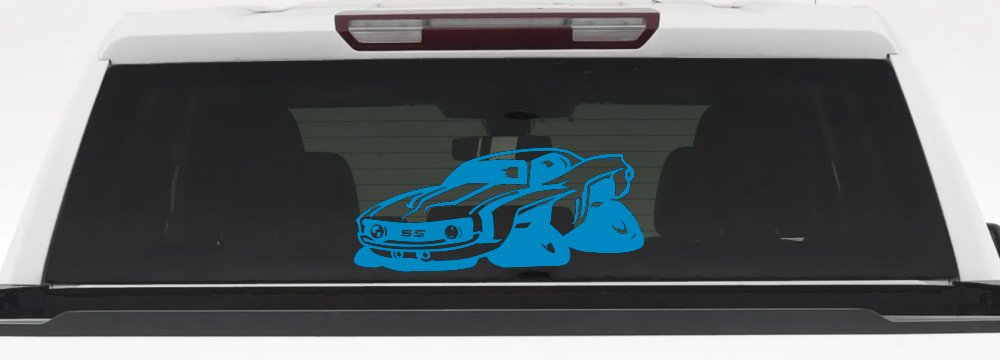 Chevrolet Camaro SS Car or Truck Window Decal Sticker