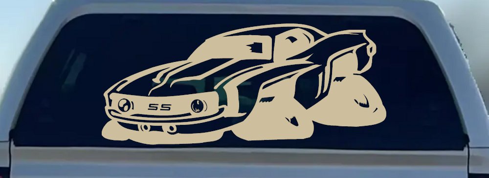 Chevrolet Camaro SS Car or Truck Window Decal Sticker