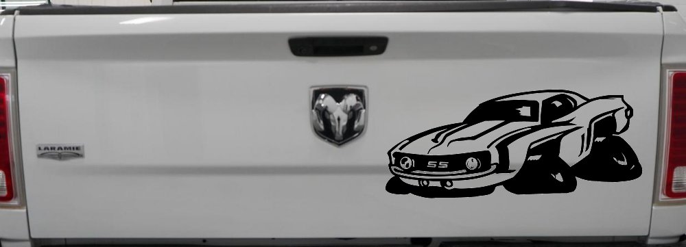 Chevrolet Camaro SS Car or Truck Window Decal Sticker