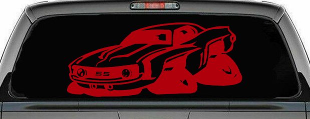 Chevrolet Camaro SS Car or Truck Window Decal Sticker