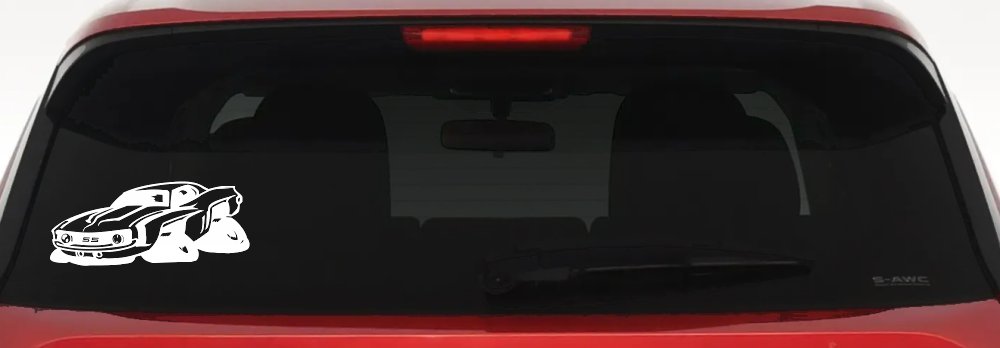 Chevrolet Camaro SS Car or Truck Window Decal Sticker
