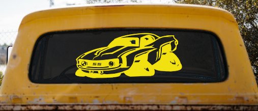 Chevrolet Camaro SS Car or Truck Window Decal Sticker