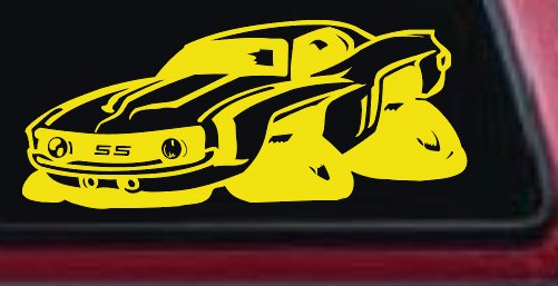 Chevrolet Camaro SS Car or Truck Window Decal Sticker
