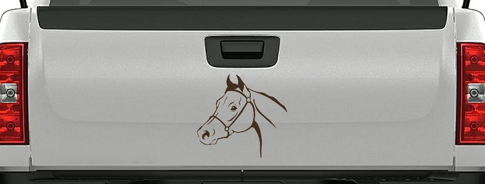 Horse Head Western Farm Ranch Car or Truck Window Decal Sticker