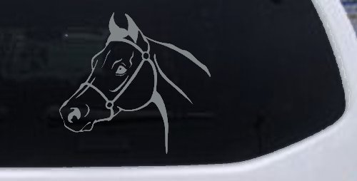 Horse Head Western Farm Ranch Car or Truck Window Decal Sticker