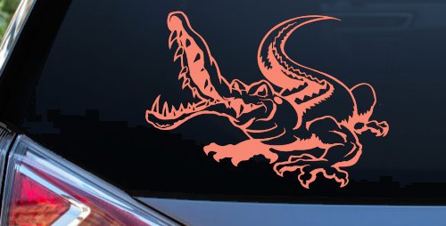 Snapping Alligator or Crocodile Car or Truck Window Decal Sticker