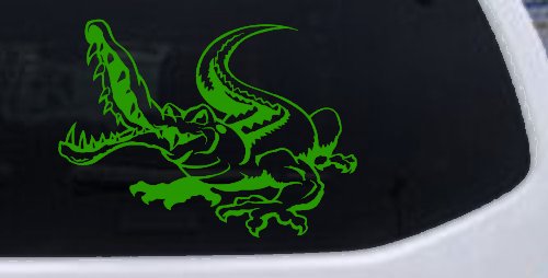 Snapping Alligator or Crocodile Car or Truck Window Decal Sticker