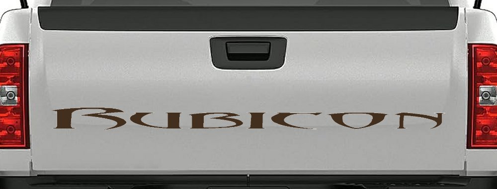 Tribal Rubicon Off Road Car or Truck Window Decal Sticker