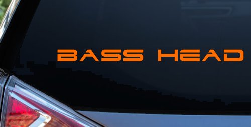 Bass Head Car or Truck Window Decal Sticker