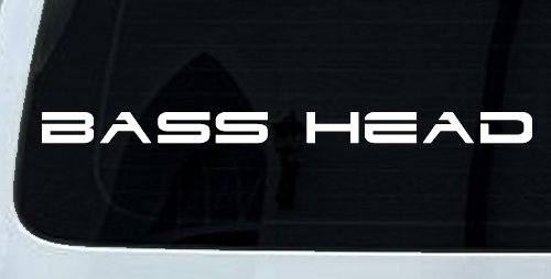 Bass Head Car or Truck Window Decal Sticker