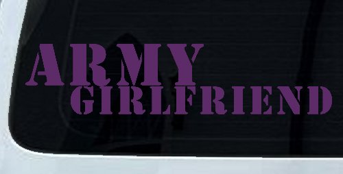 Army Girlfriend Military Car or Truck Window Decal Sticker