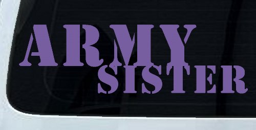 Army Sister Military Car or Truck Window Decal Sticker