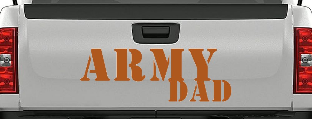 Army Dad Military Car or Truck Window Decal Sticker
