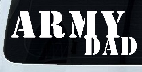 Army Dad Military Car or Truck Window Decal Sticker