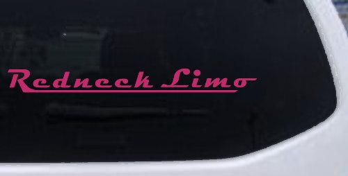 Redneck Limo Car or Truck Window Decal Sticker