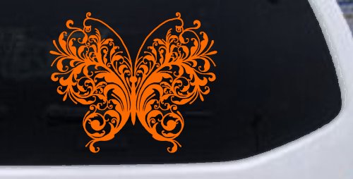 Swirl Butterfly Butterflies Car or Truck Window Decal Sticker
