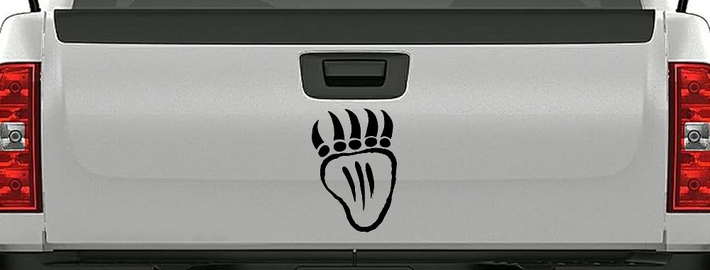 Tribal Native American Indian Bear Claw Western Car or Truck Window Decal Sticker