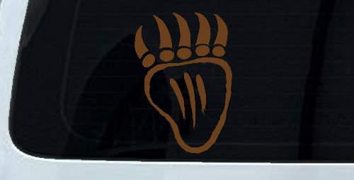 Tribal Native American Indian Bear Claw Western Car or Truck Window Decal Sticker