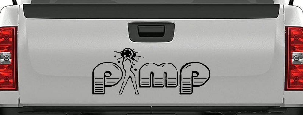PIMP Car or Truck Window Decal Sticker