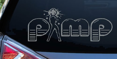 PIMP Car or Truck Window Decal Sticker