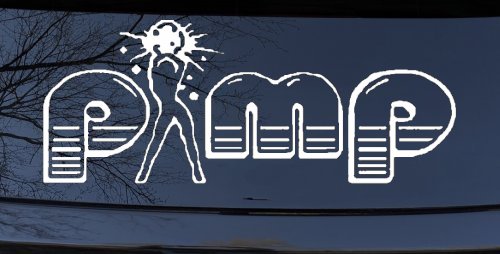 PIMP Car or Truck Window Decal Sticker