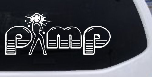PIMP Car or Truck Window Decal Sticker