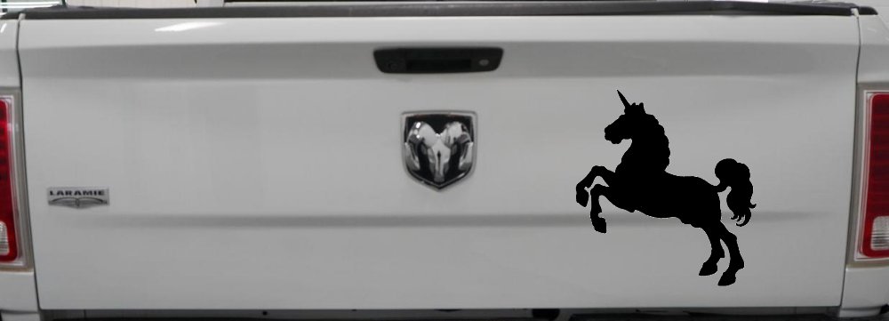 Unicorn Prancing Car or Truck Window Decal Sticker