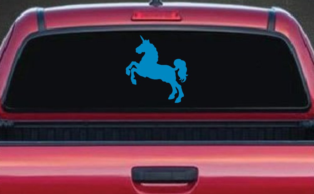 Unicorn Prancing Car or Truck Window Decal Sticker