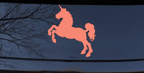 Unicorn Prancing Car or Truck Window Decal Sticker