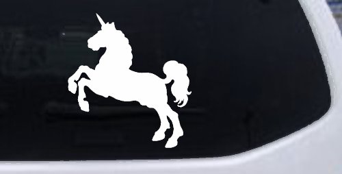 Unicorn Prancing Car or Truck Window Decal Sticker