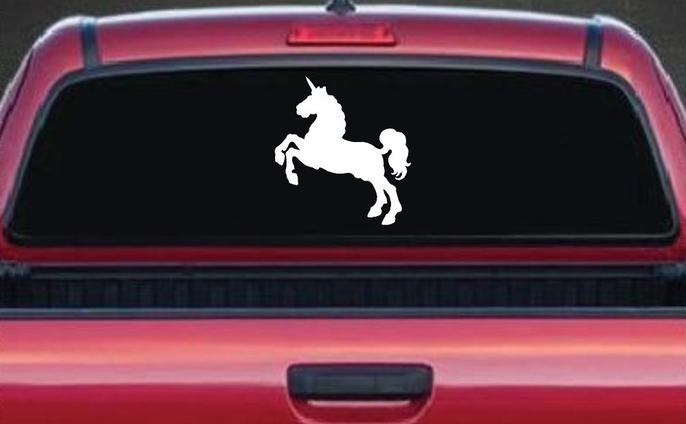 Unicorn Prancing Car or Truck Window Decal Sticker