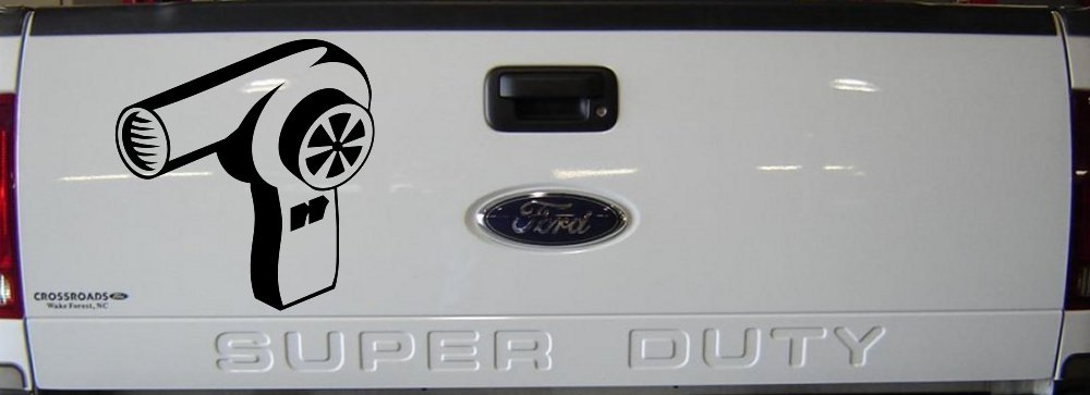 Cosmetology Hair Dryer Window Lettering Business Car or Truck Window Decal Sticker