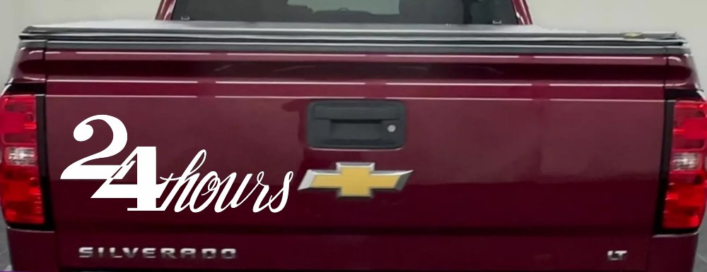 24 Hours Store Window Lettering Business Car or Truck Window Decal Sticker