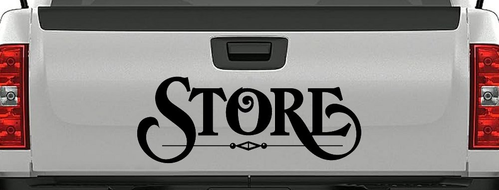 Store Window Lettering Sign Business Car or Truck Window Decal Sticker