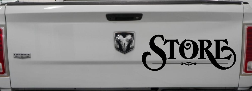 Store Window Lettering Sign Business Car or Truck Window Decal Sticker