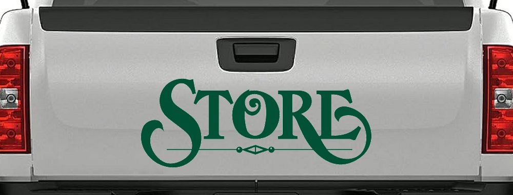 Store Window Lettering Sign Business Car or Truck Window Decal Sticker