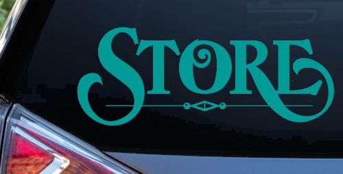 Store Window Lettering Sign Business Car or Truck Window Decal Sticker