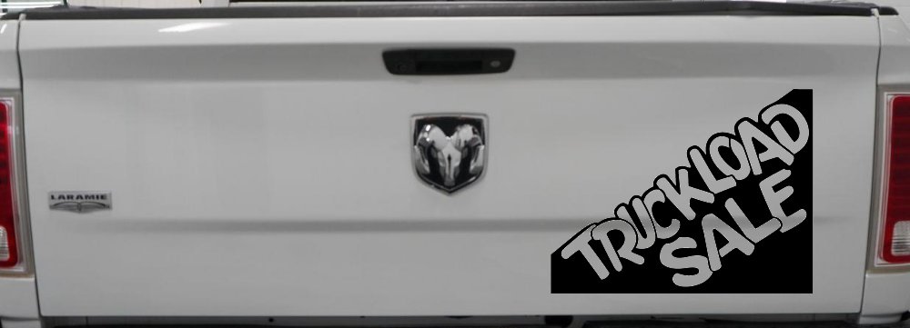 Truckload Sale Store Window Lettering Business Car or Truck Window Decal Sticker