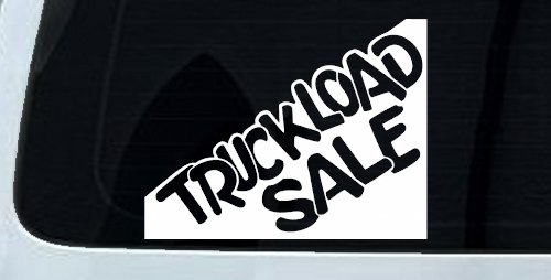 Truckload Sale Store Window Lettering Business Car or Truck Window Decal Sticker