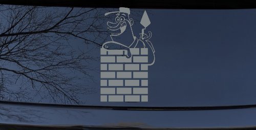 Brick Rock Mason Business Car or Truck Window Decal Sticker