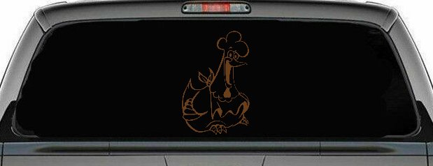 Chicken Business Window Lettering Sign Car or Truck Window Decal Sticker