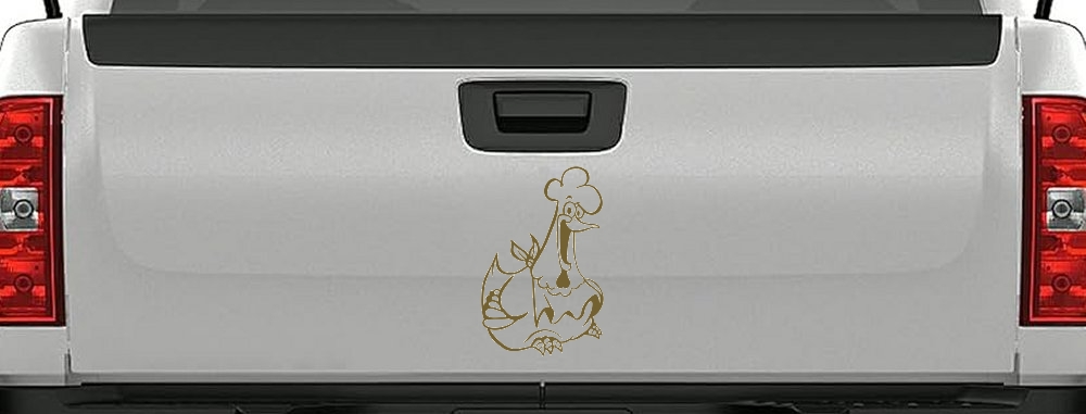 Chicken Business Window Lettering Sign Car or Truck Window Decal Sticker
