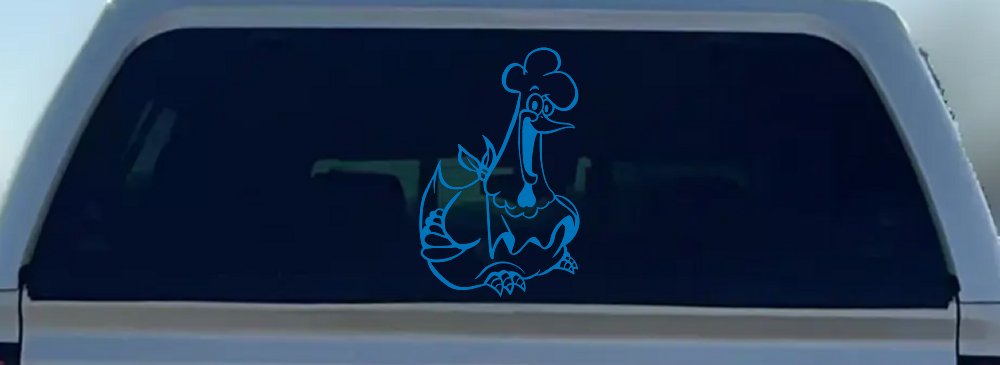 Chicken Business Window Lettering Sign Car or Truck Window Decal Sticker