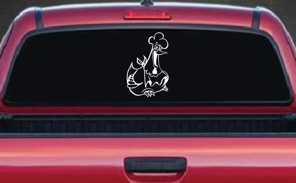 Chicken Business Window Lettering Sign Car or Truck Window Decal Sticker